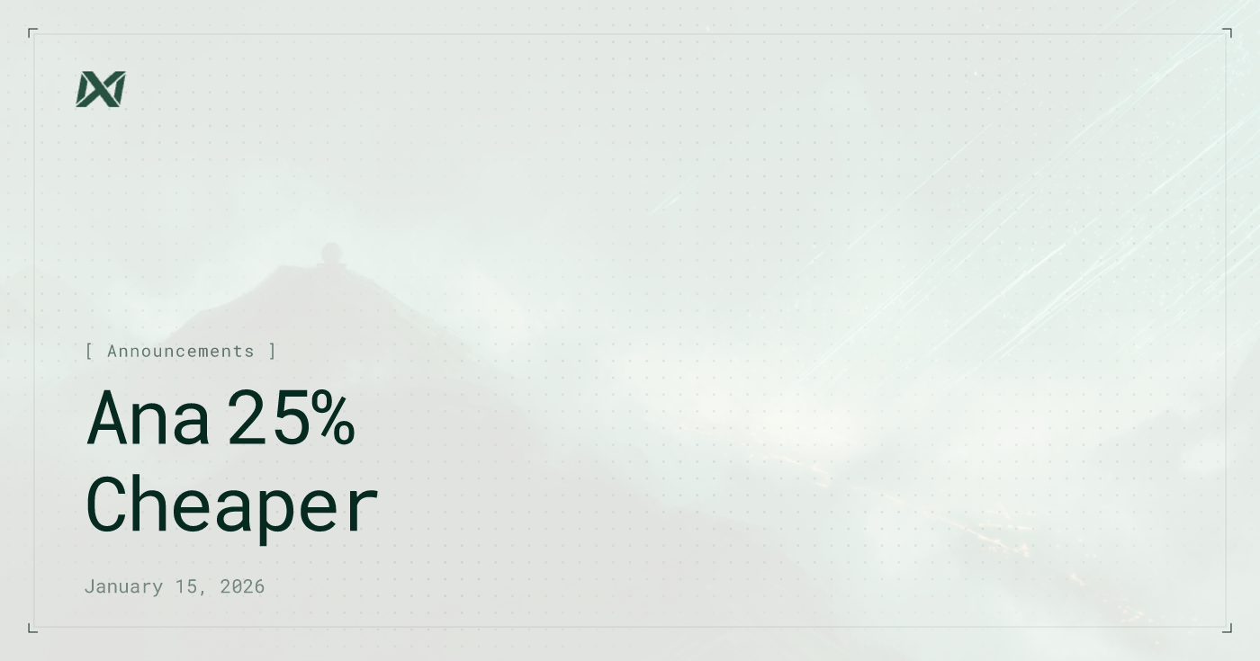 Ana Just Got 25% Cheaper