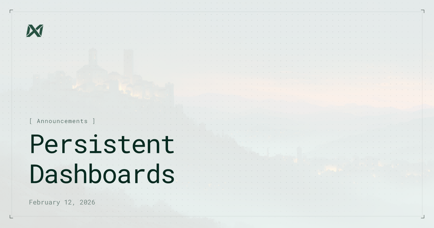 From Conversation to Application: Introducing Persistent Dashboards