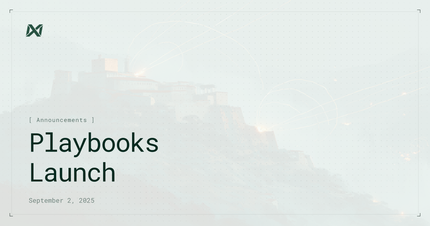 Playbooks Launch: Ana Now Runs Autonomously