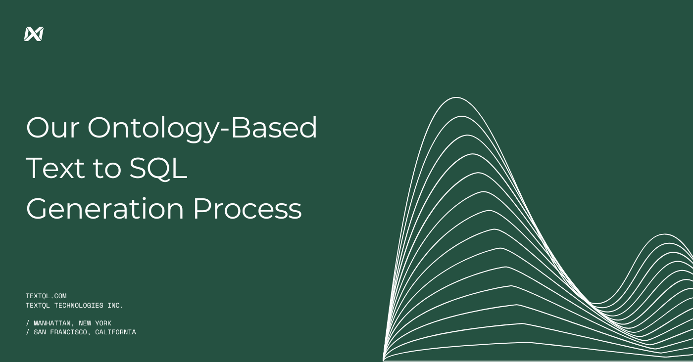 Our Ontology-Based Text to SQL Generation Process
