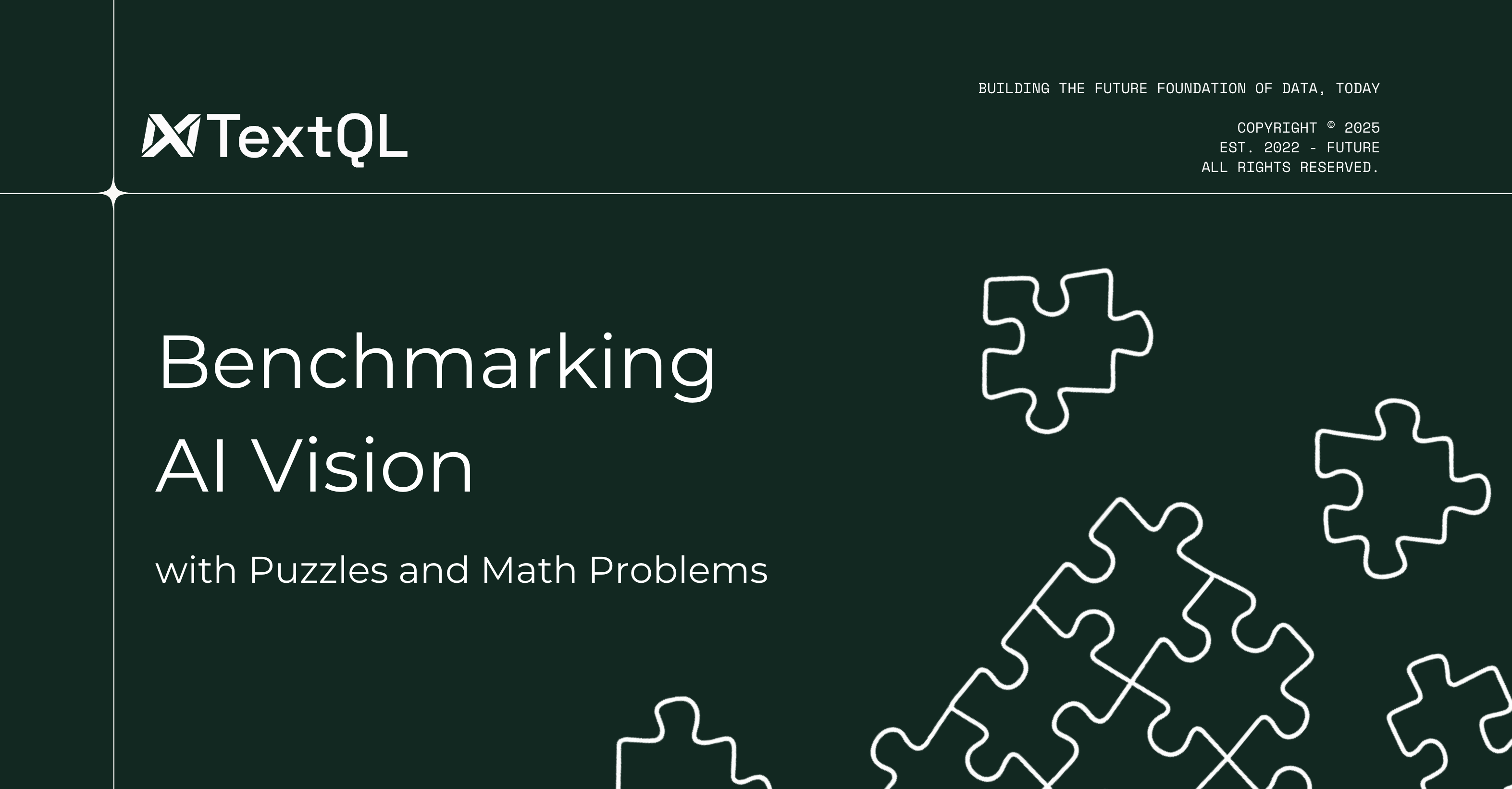 Benchmarking AI Vision with Puzzles